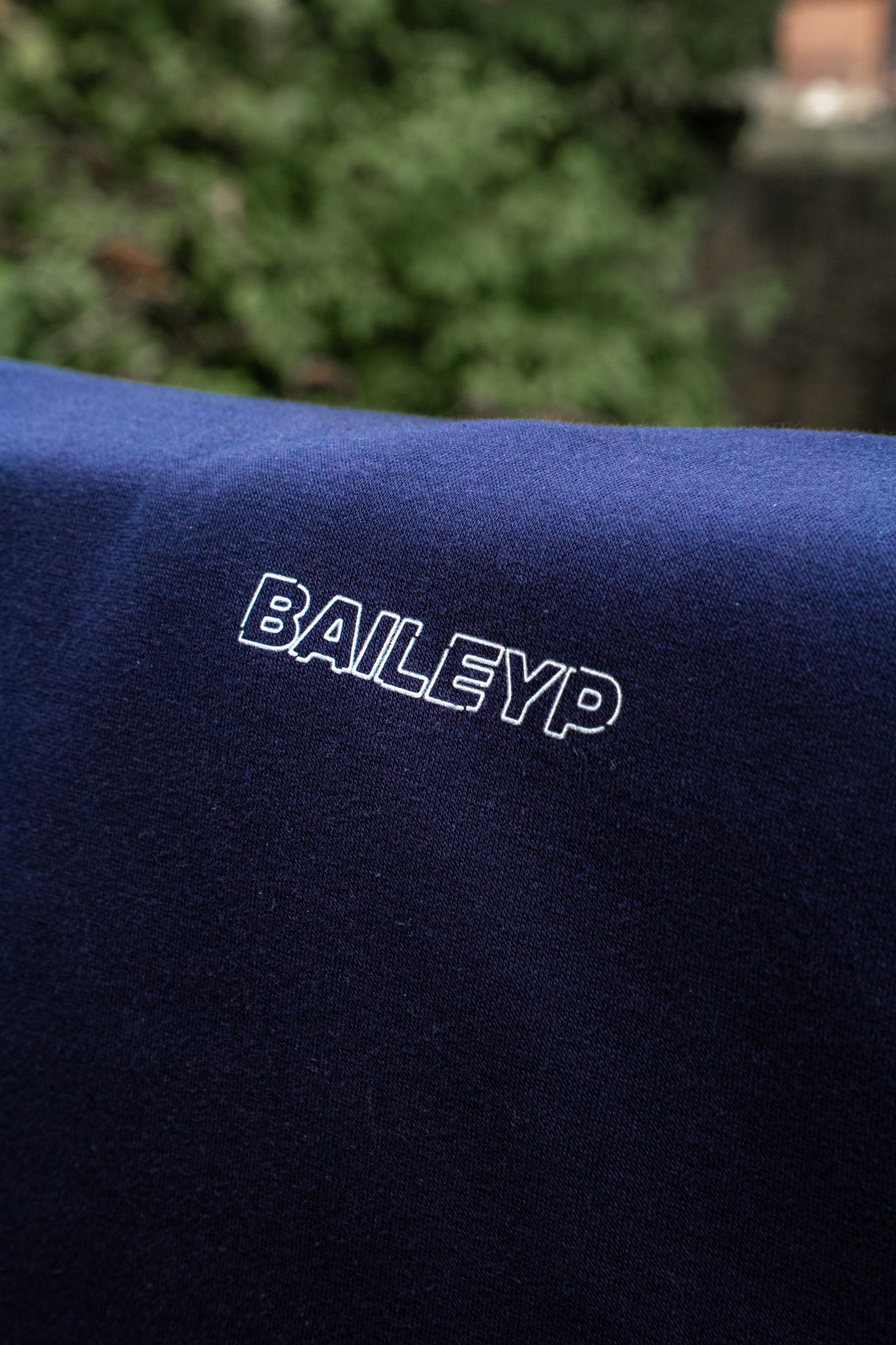 The Blue/Black Classic BAILEY P Hoodie